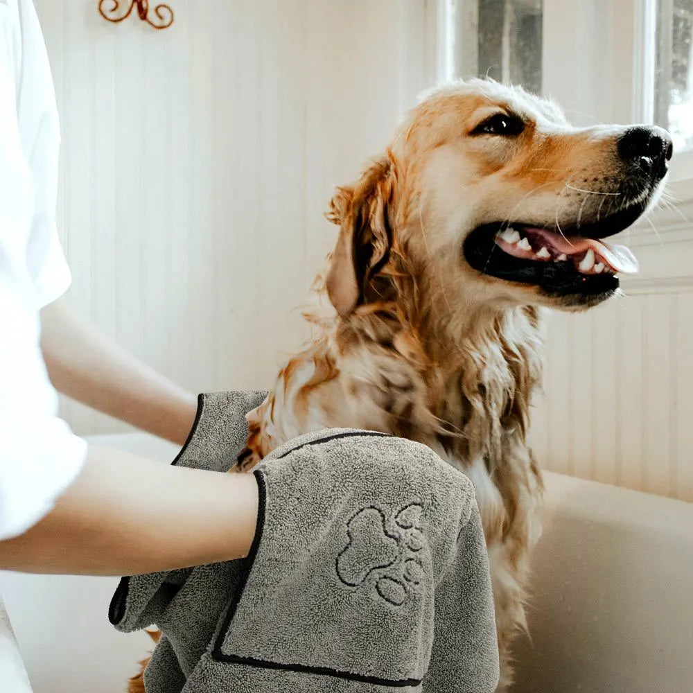 Ultra-Absorbent Microfiber Pet Towel