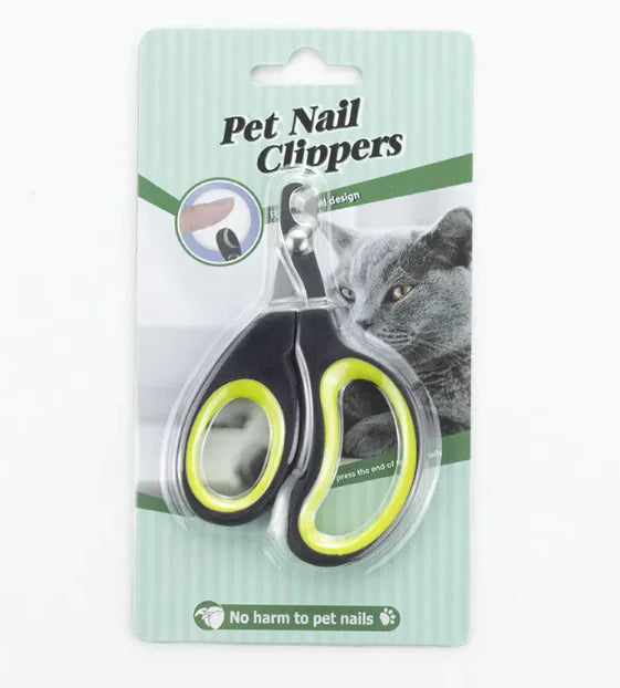 Safe Pet Nail Clippers – Grooming Scissors for Cats & Dogs