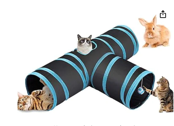 TriFun Cat Play Tunnel