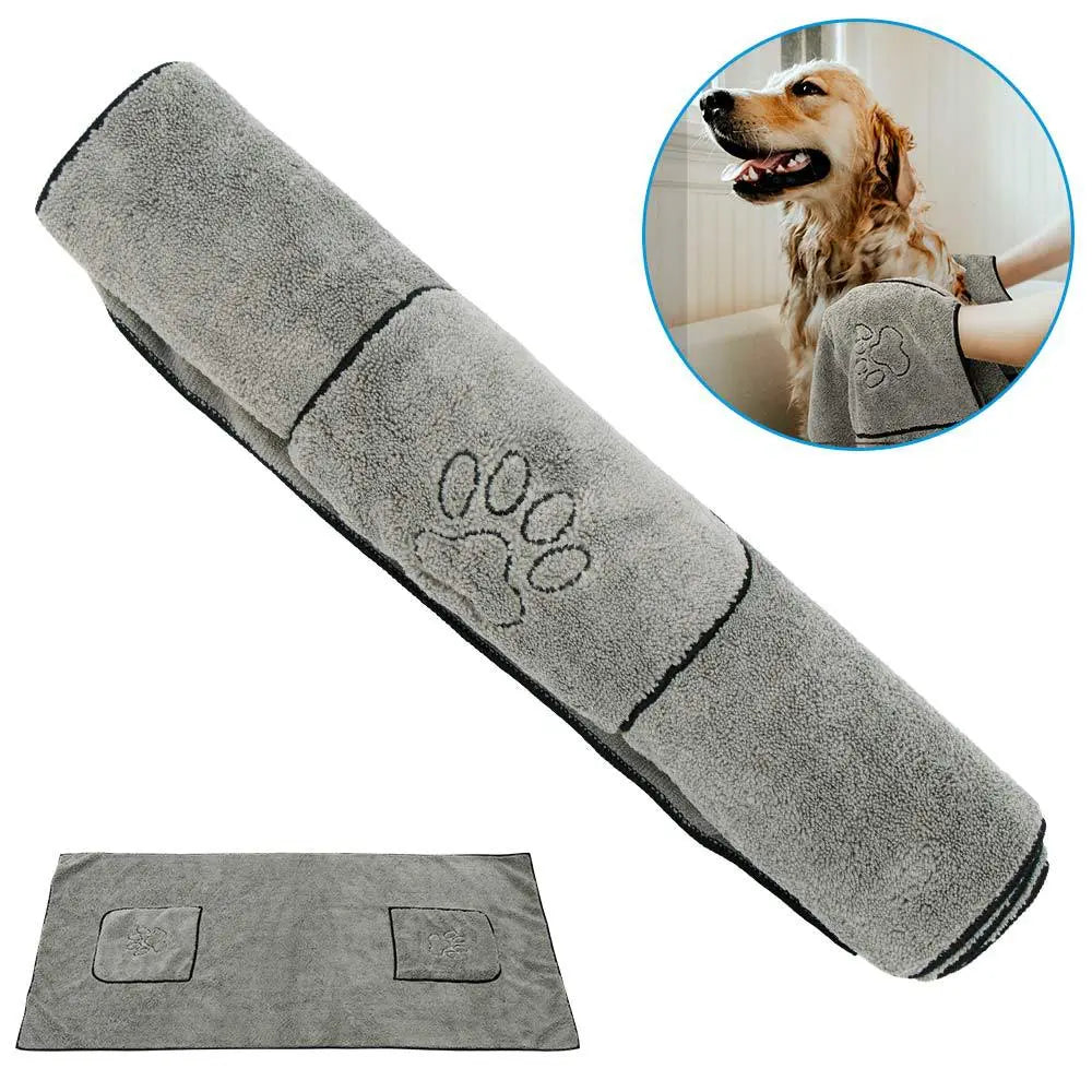 Ultra-Absorbent Microfiber Pet Towel
