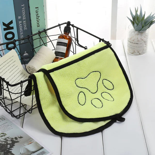 Speedy Microfiber Pet Drying Towel & Glove