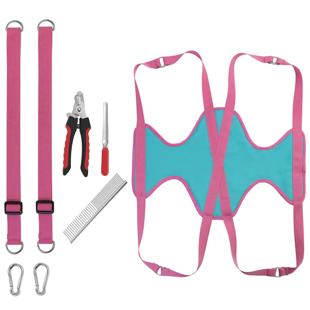 Cozy Pet Grooming Hammock Set