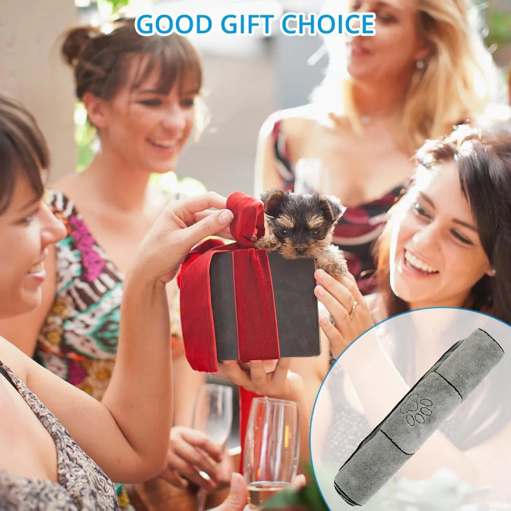 Ultra-Absorbent Microfiber Pet Towel