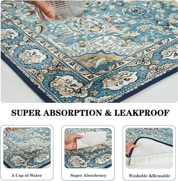 Eco-Wash Reusable Dog Pads - 2 Pack, Anti-Leak, Non-Slip