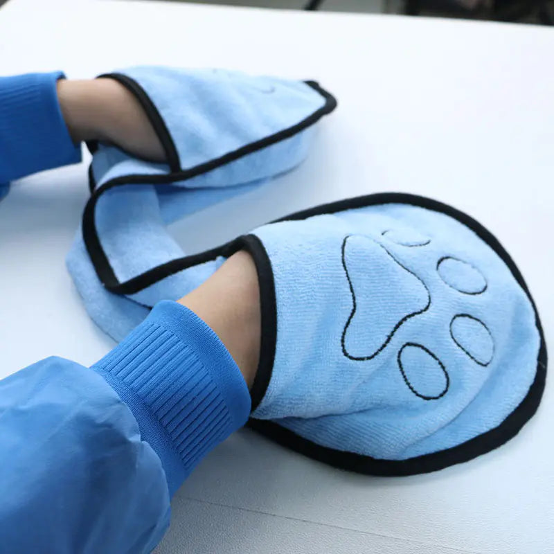 Speedy Microfiber Pet Drying Towel & Glove