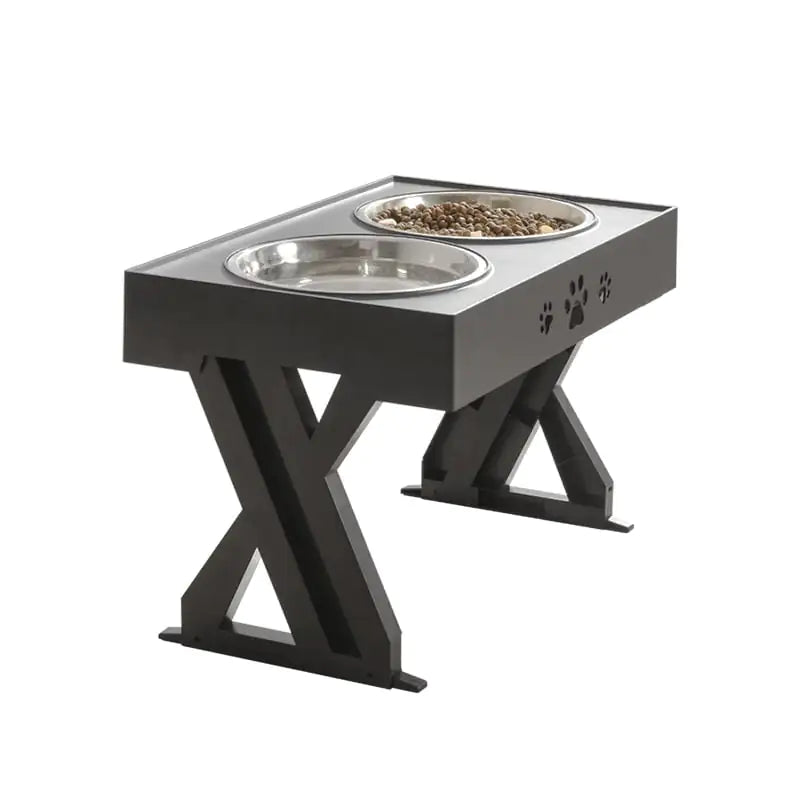 FlexiHeight Pet Bowl in Stainless Steel