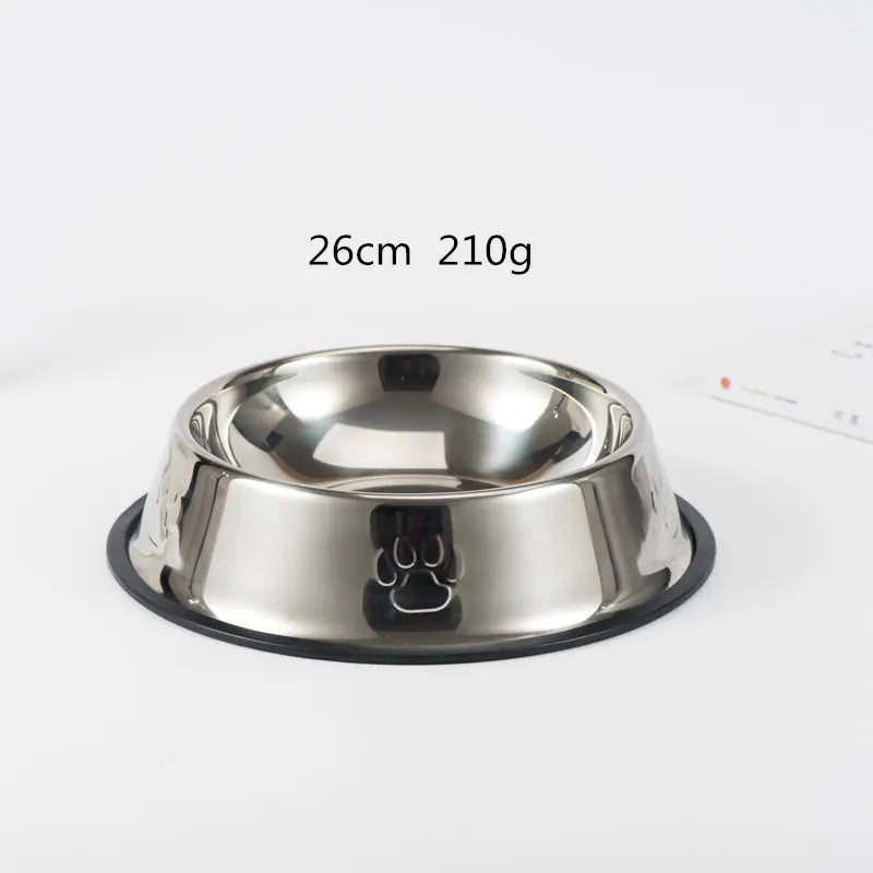 Stylish Paw Print Dog Bowl