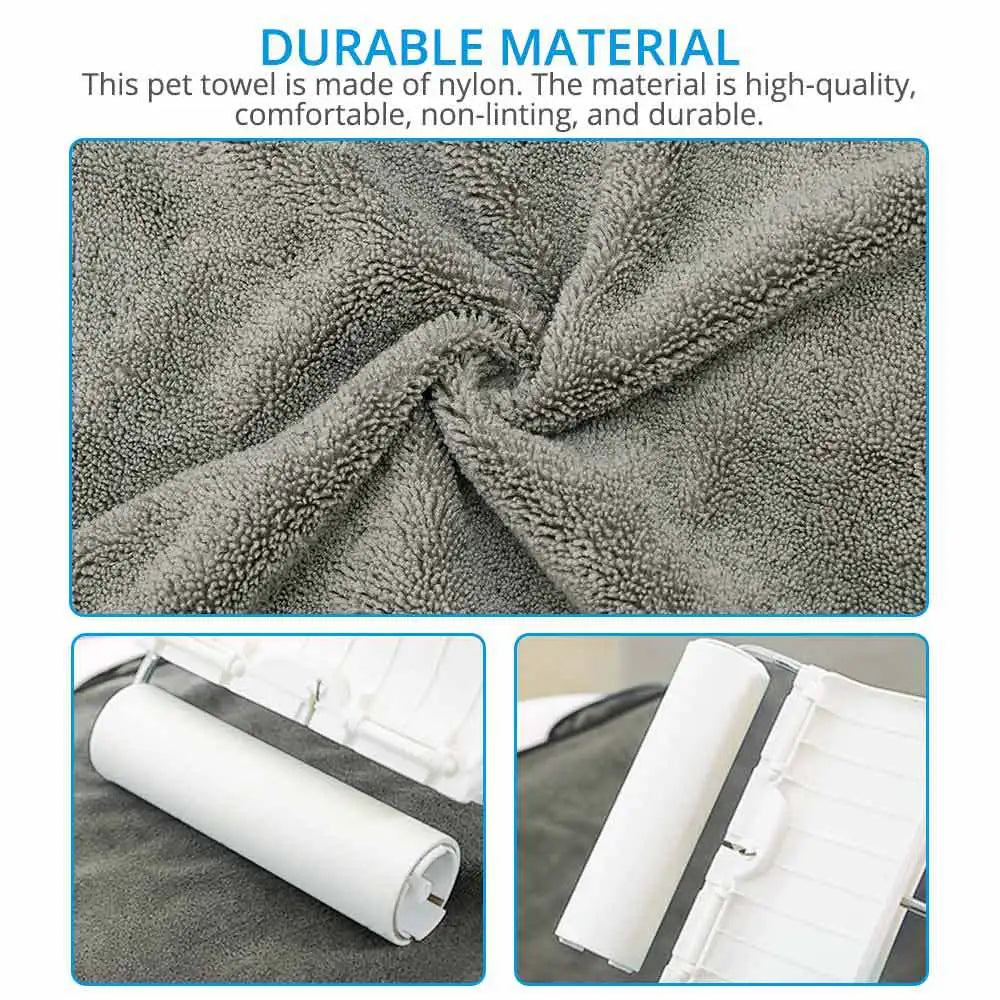 Ultra-Absorbent Microfiber Pet Towel