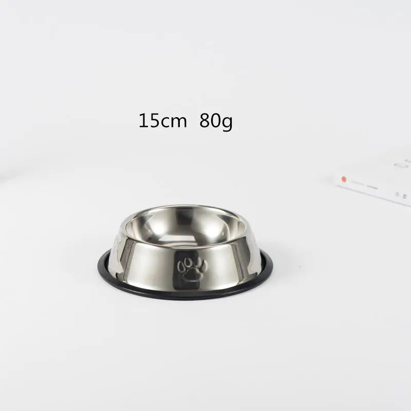 Stylish Paw Print Dog Bowl
