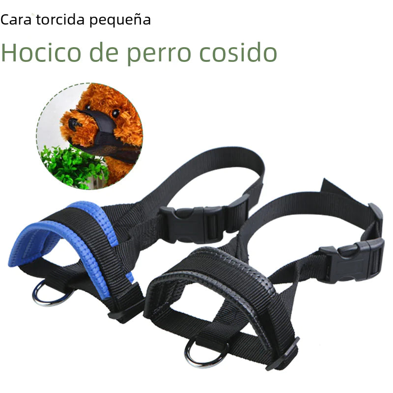 Quiet Comfort Dog Muzzle - Adjustable Sizes