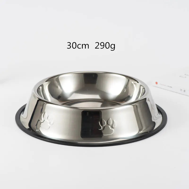 Stylish Paw Print Dog Bowl