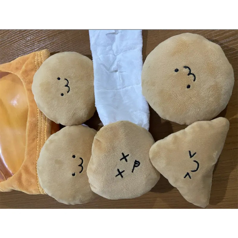 Chips Crinkle Dog Plush Toy