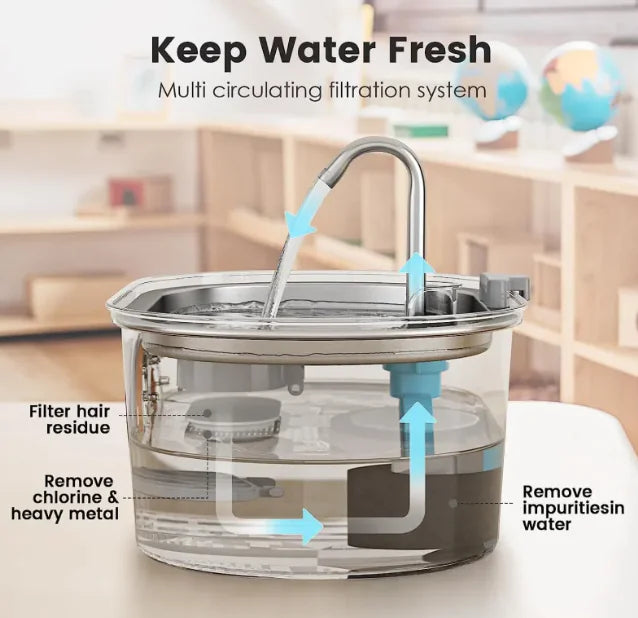 Electronic Stainless Steel Cat Bowl