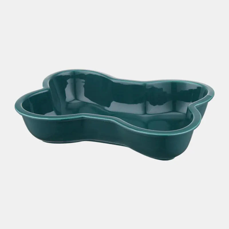 Stable Ceramic Pet Bowl for Neck Comfort